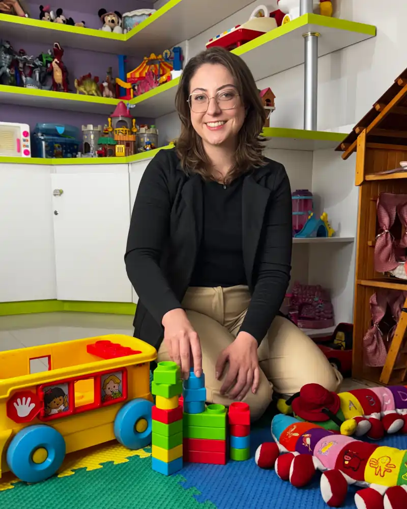 Júlia Hoeltgebaum, psicóloga do CDIF
